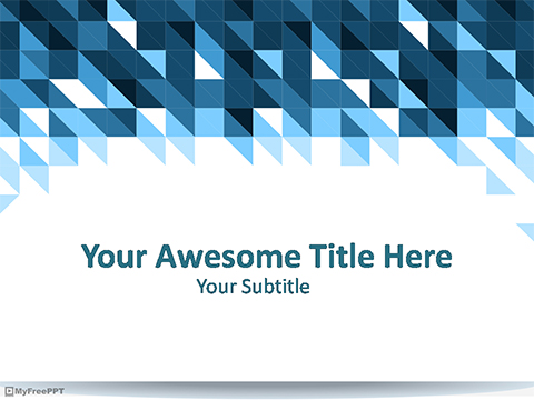 Abstract Mosaic PowerPoint Template