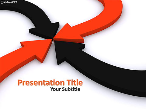 Aim Arrows PowerPoint Template