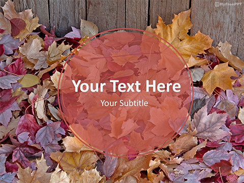 Autumn Leaves PowerPoint Template