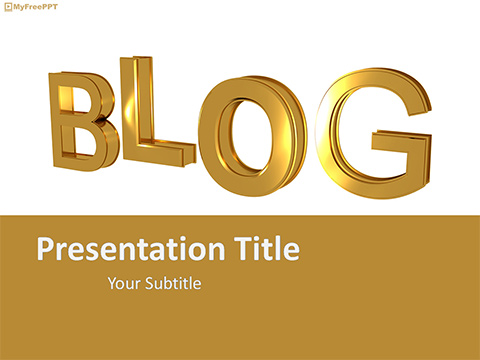 Blog PowerPoint Template