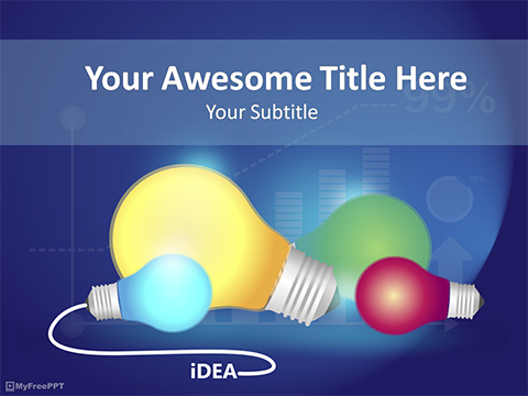 Bright Bulbs PowerPoint Template