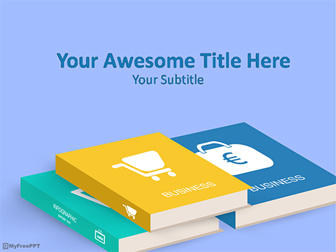 Business Books PowerPoint Template