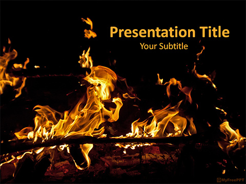 Campfire PowerPoint Template