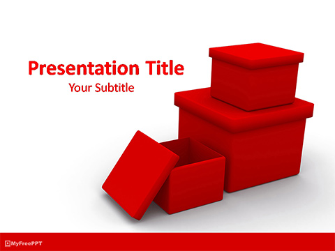Christmas Gifts PowerPoint Template