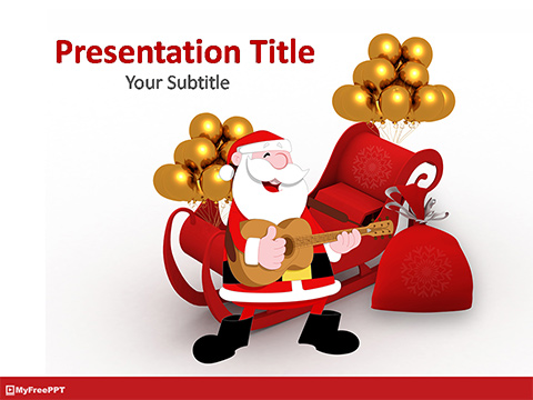 Christmas Santa PowerPoint Template