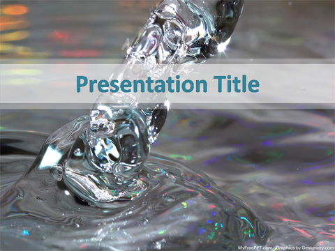Clean Water PowerPoint Template