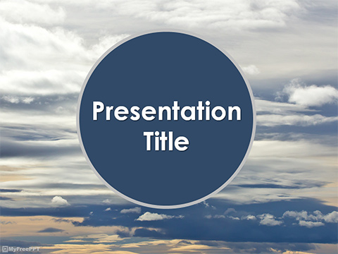 Clouds PowerPoint Template