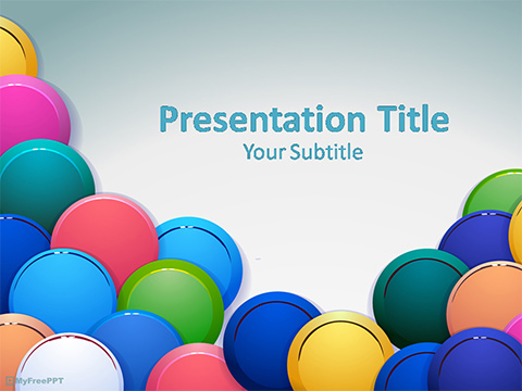 Colorful Circles PowerPoint Template