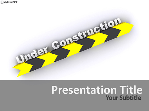 Construction PowerPoint Template