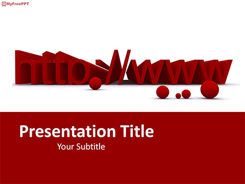 Domain Name PowerPoint Template