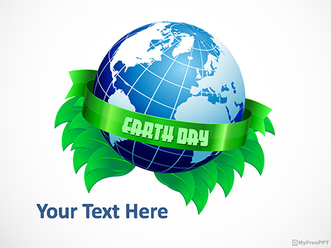 Earth Day Occasion PowerPoint Template