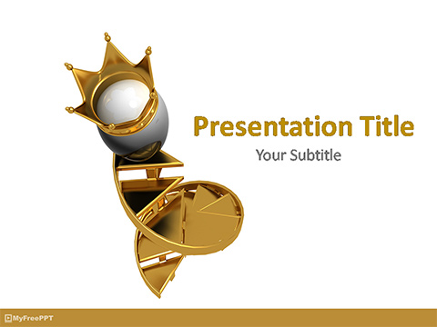 Easter King Egg PowerPoint Template