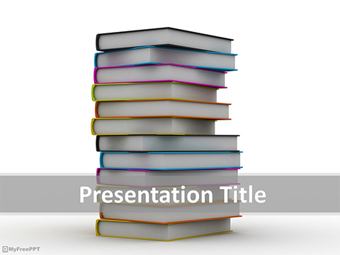 Education Burden PowerPoint Template