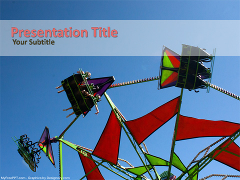 Ferris Wheel PowerPoint Template