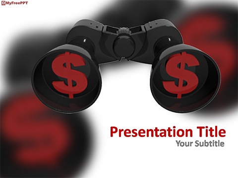 Finding Earning Source PowerPoint Template