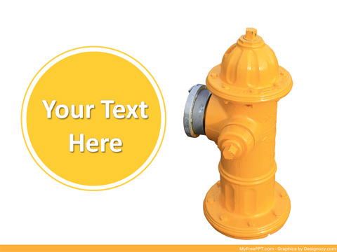 Fire Hydrant PowerPoint Template