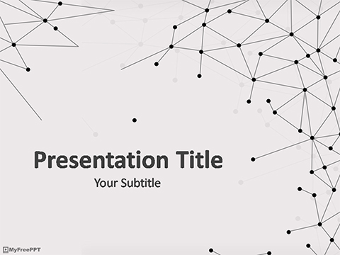 Geometric Molecules PowerPoint Template