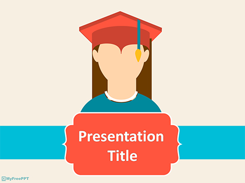 Graduation Banner PowerPoint Template