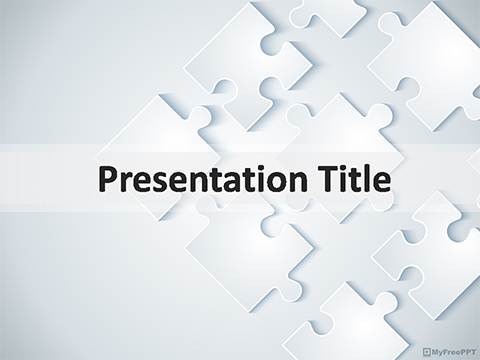 Jigsaw Puzzle PowerPoint Template