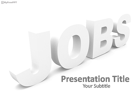 Jobs Searching PowerPoint Template
