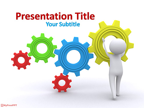 Maintenance Mode PowerPoint Template