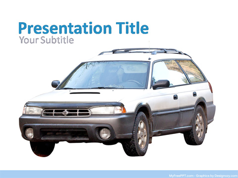 Modern Car PowerPoint Template