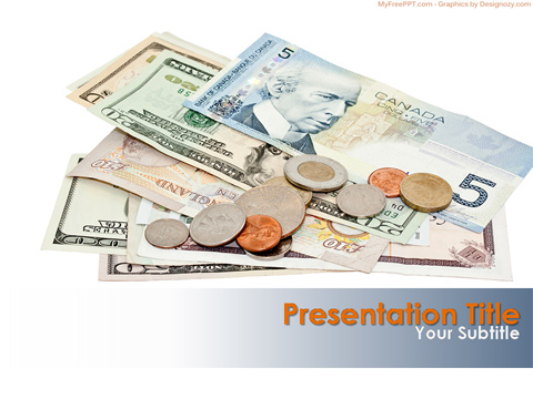 Money Exchange PowerPoint Template