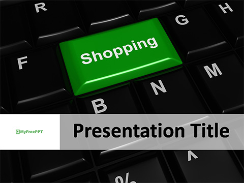 Online Shopping PowerPoint Template