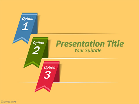 Options PowerPoint Template