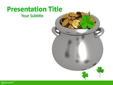 Patrick’s Day Cauldron PowerPoint Template