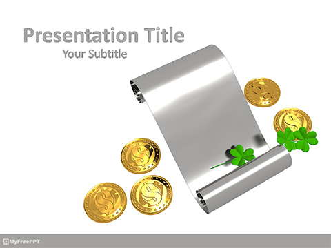 Patrick's Day Elements PowerPoint Template