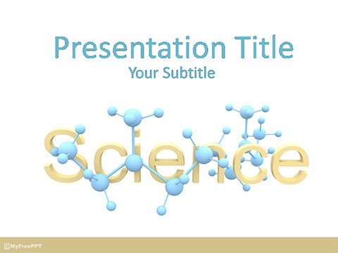 Scientific Molecules PowerPoint Template