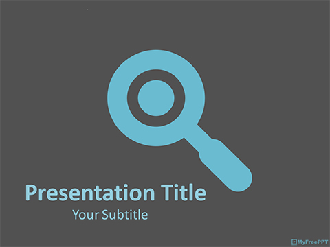 Search PowerPoint Template