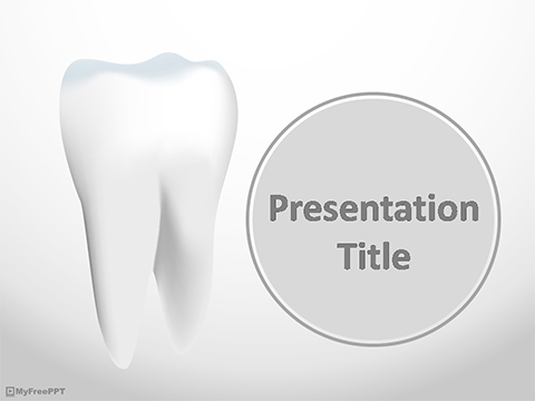 Strong Teeth PowerPoint Template