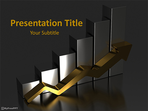 Success Graph PowerPoint Template