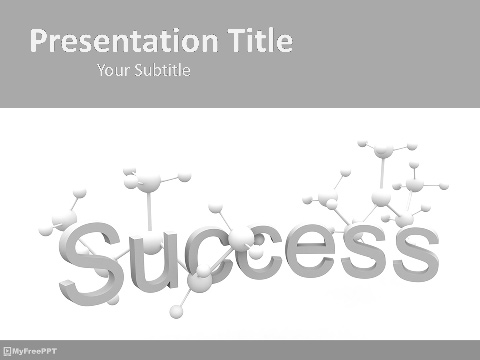 Success Molecules PowerPoint Template