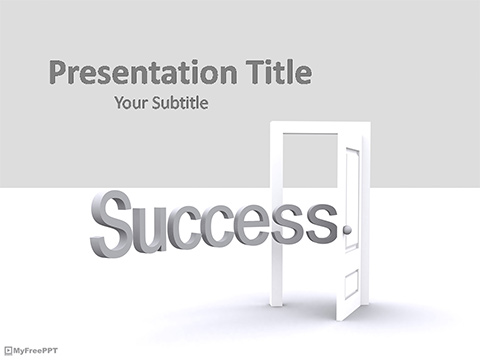 Success Opportunity PowerPoint Template