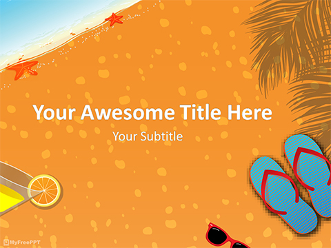 Summer Vacation PowerPoint Template