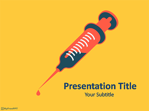 Syringe PowerPoint Template