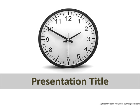 Timing Concept PowerPoint Template