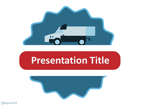 Transportation Banner PowerPoint Template