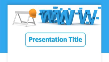 Under Construction Website PowerPoint Template