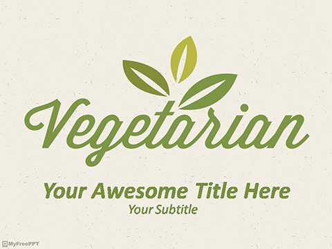 Vegetarian PowerPoint Template