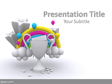 Winning Celebration PowerPoint Template