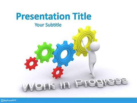 Work in Progress PowerPoint Template